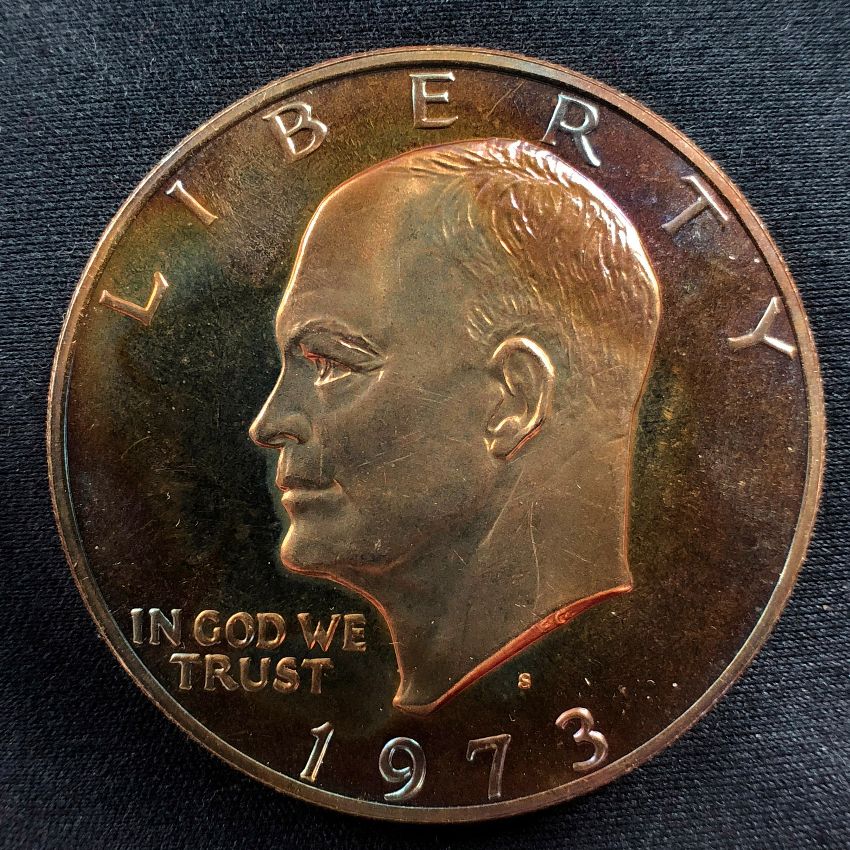 Toned-1973-S-Proof-Eisenhower