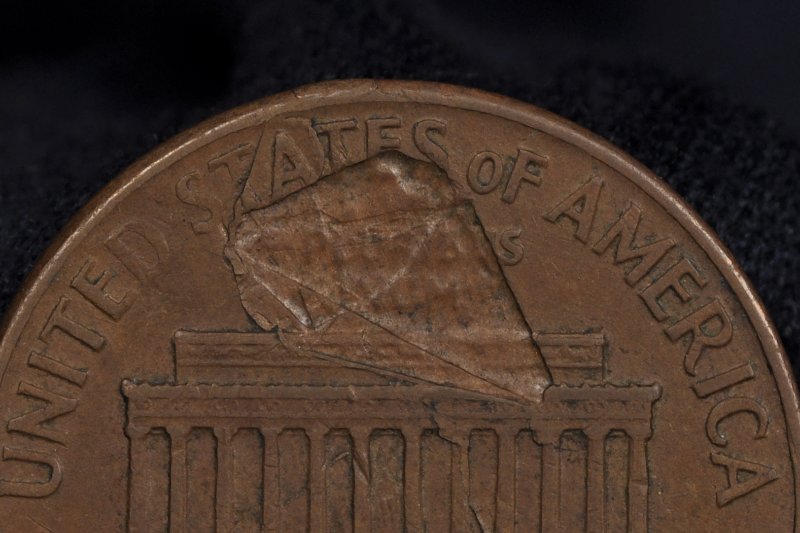 1966-Lincoln-Cent-Struck-Through-Lamination-Fold