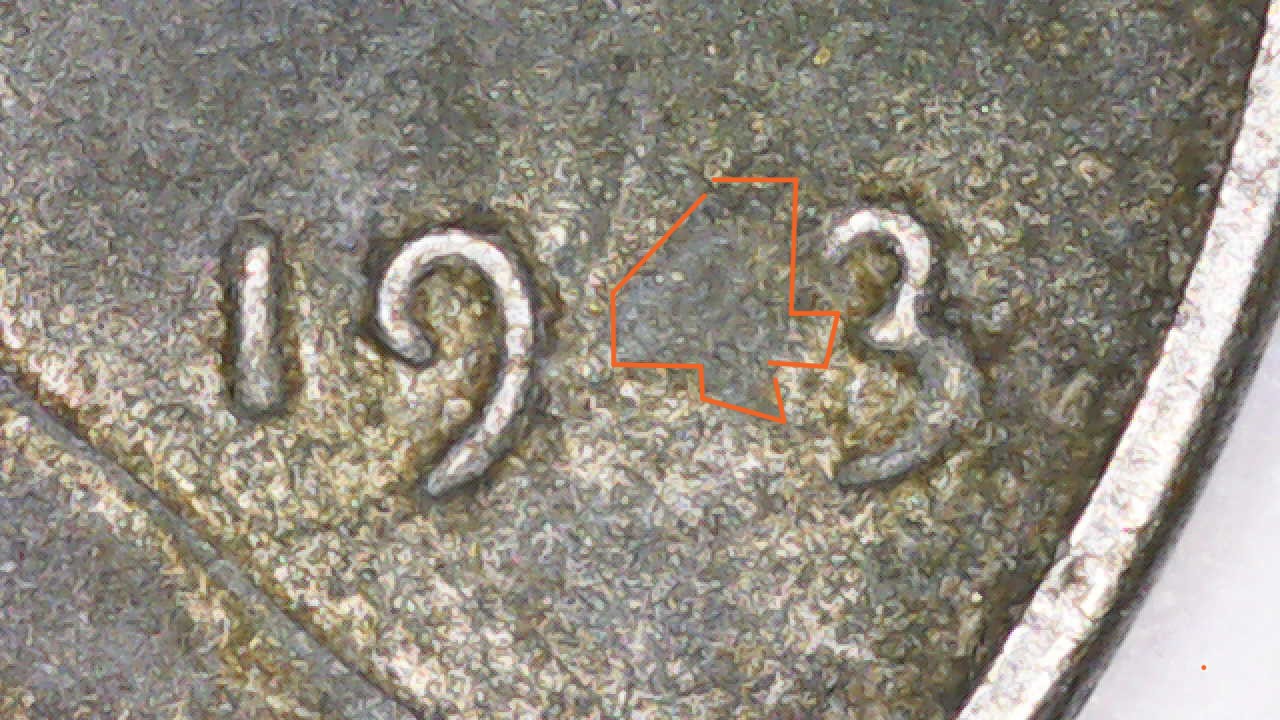 1943-Penny-Missing-The-#4-In-The-Date.--Grease-Error?