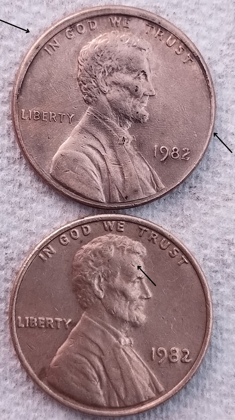 1982-No-Mint-Mark-Small-Date-And-Possibly-Error