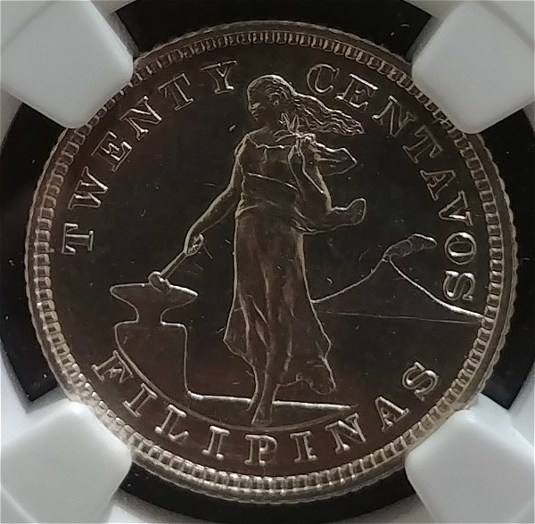 Us-Philippine-20-Centavos-Proof-1903-1904-1905-&-1906