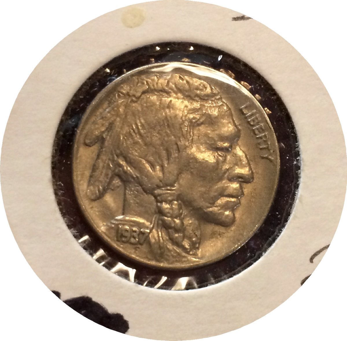 3-Leggger-For-The-Au/Unc-Set-1937-Buffalo-Nickel
