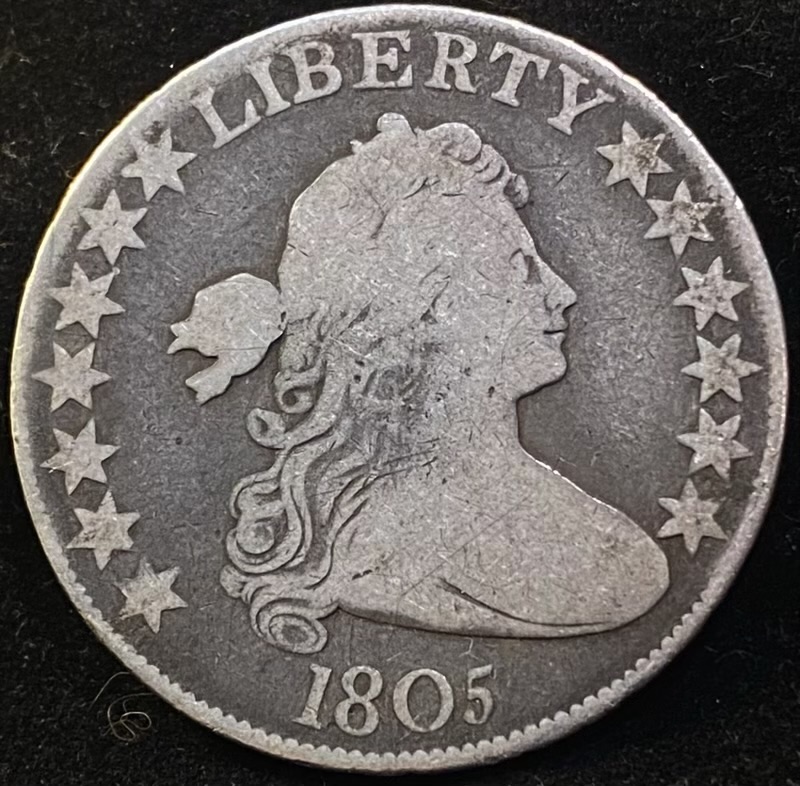 1805-Draped-Bust-Half-Dollar