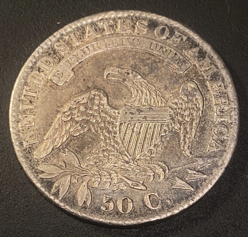 1833-Capped-Bust-Half-Dollar-For-Grading