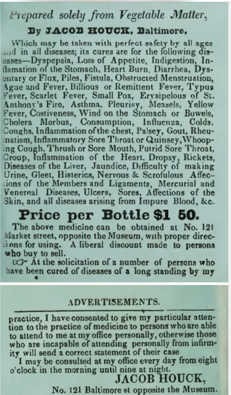 1808-Capped-Bust-Half-C/S-Houck's-Panacea