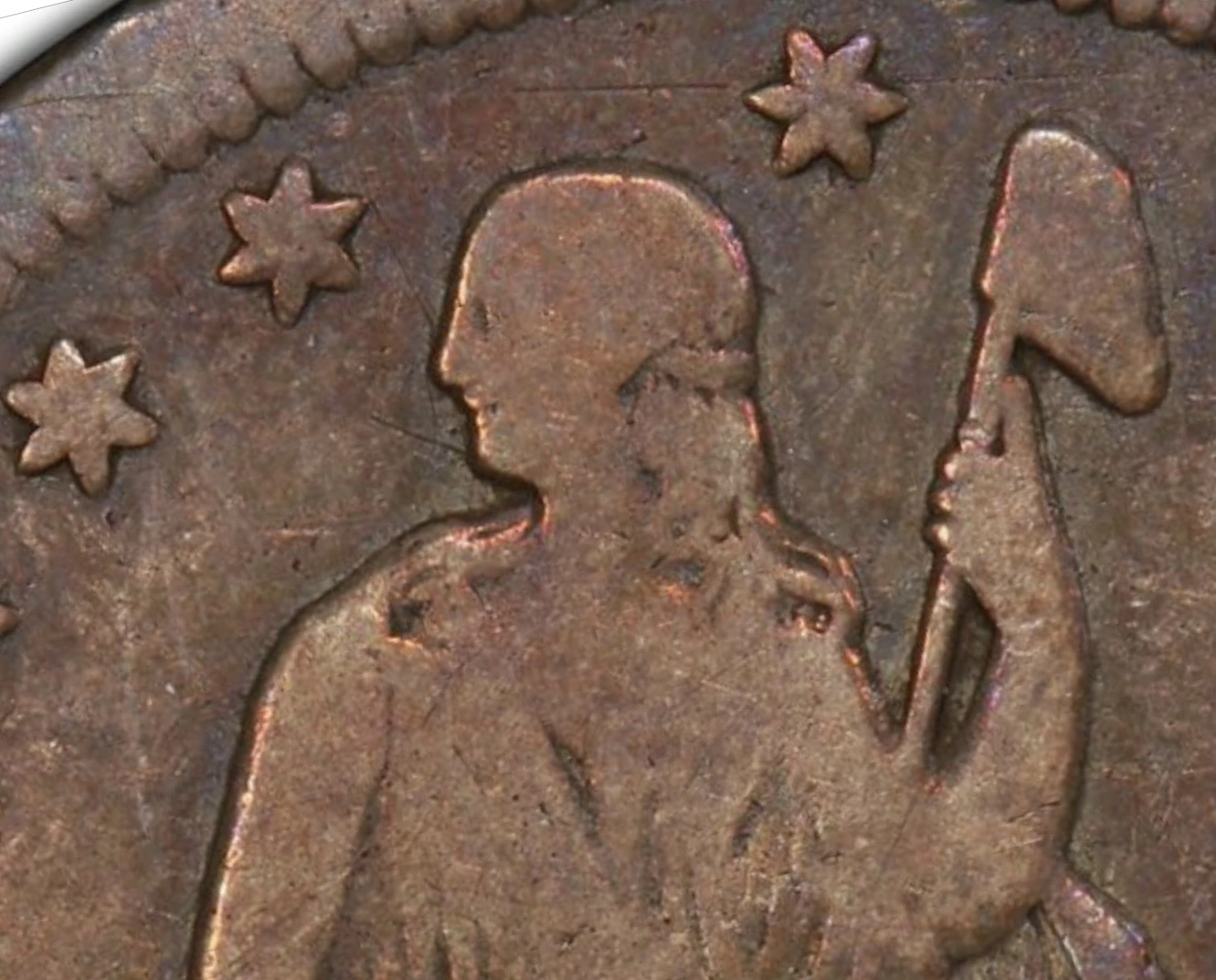 1853-Seated-Liberty-Quarter-No-Arrows-No-Rays-For-Your-Thoughts?