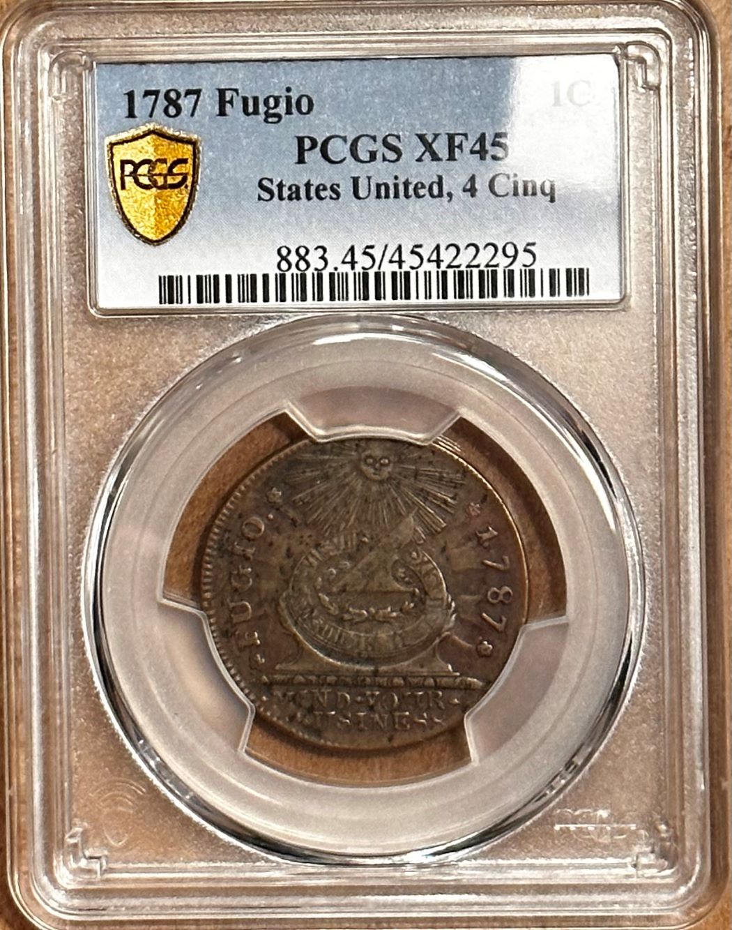 1787-Fugio-Cent-PCGS-Vs-You