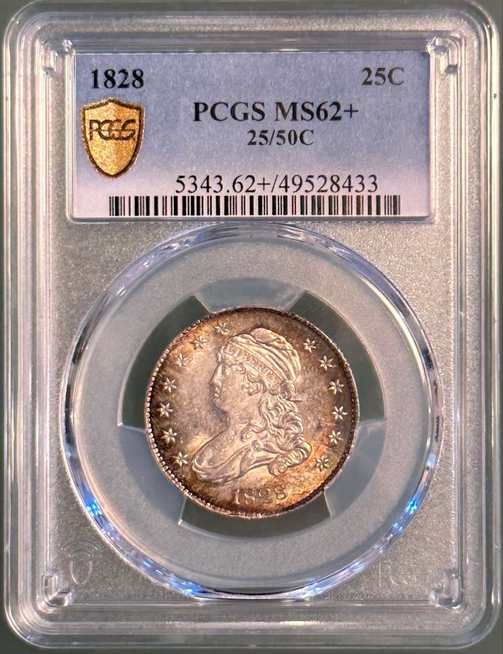 1828-Capped-Bust-Quarter-Dollar-PCGS-Vs.-You-Not-My-Coin-I-Wish,-Though