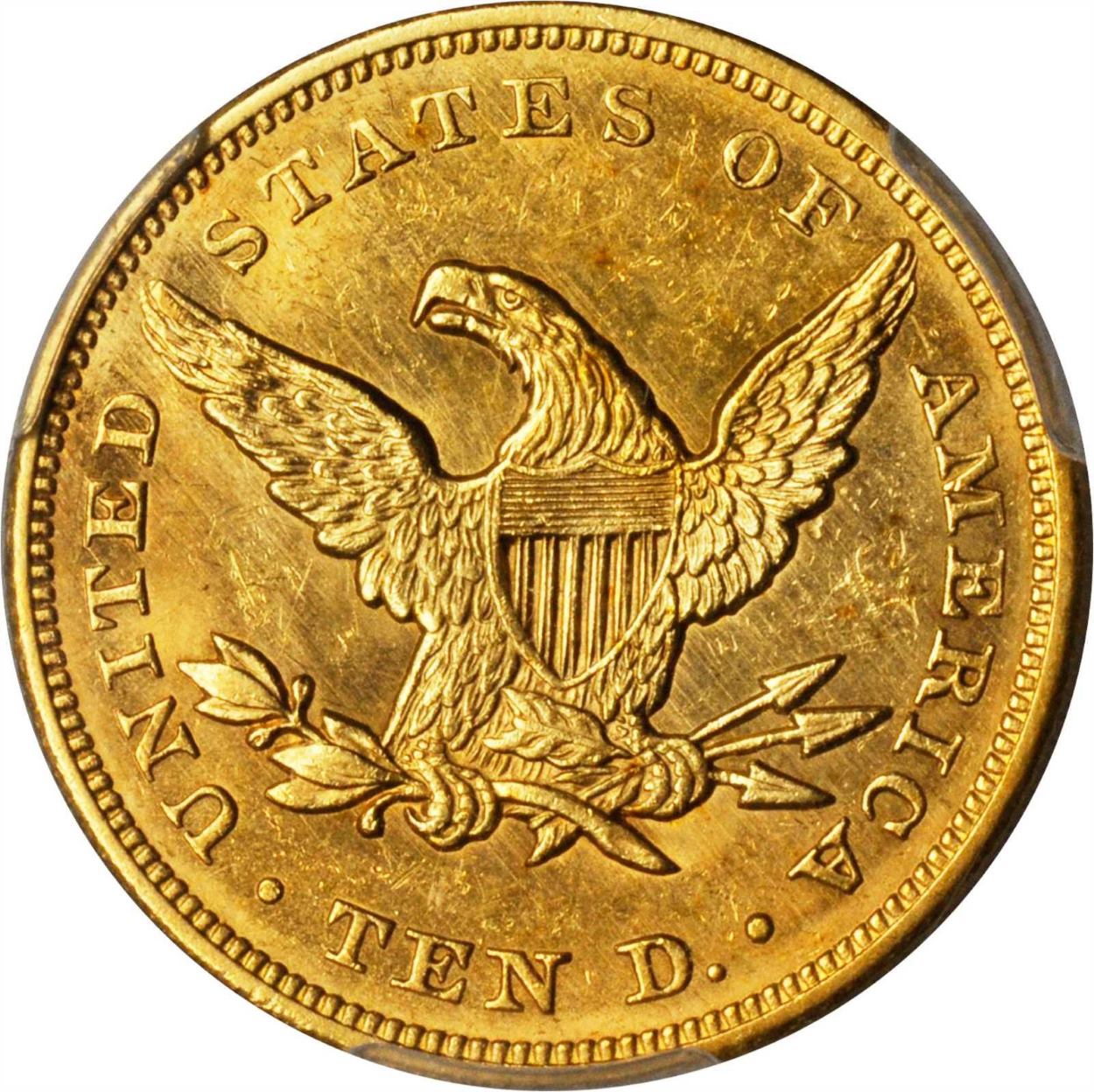1849-Coronet-Eagle-PCGS-Vs-You
