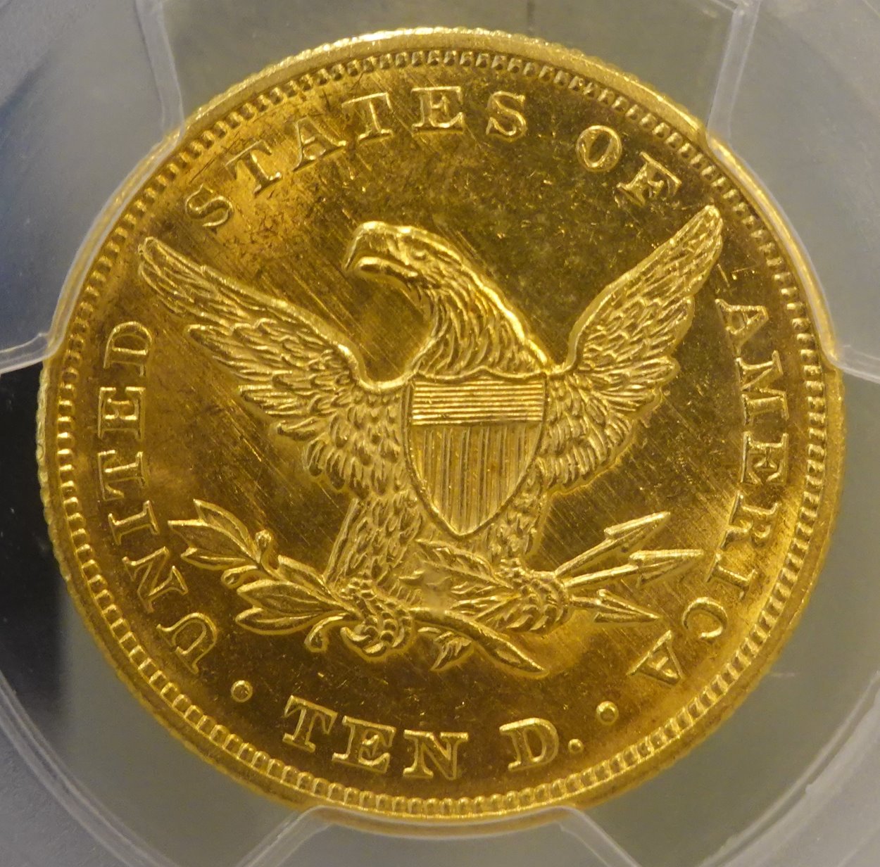 1849-Coronet-Eagle-PCGS-Vs-You