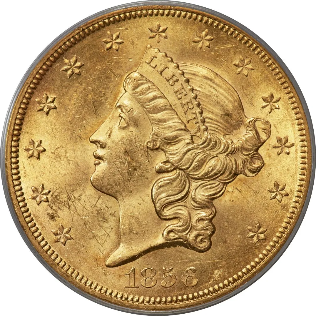 1856-S-Coronet-Dougle-Eagle-You-Vs.-PCGS