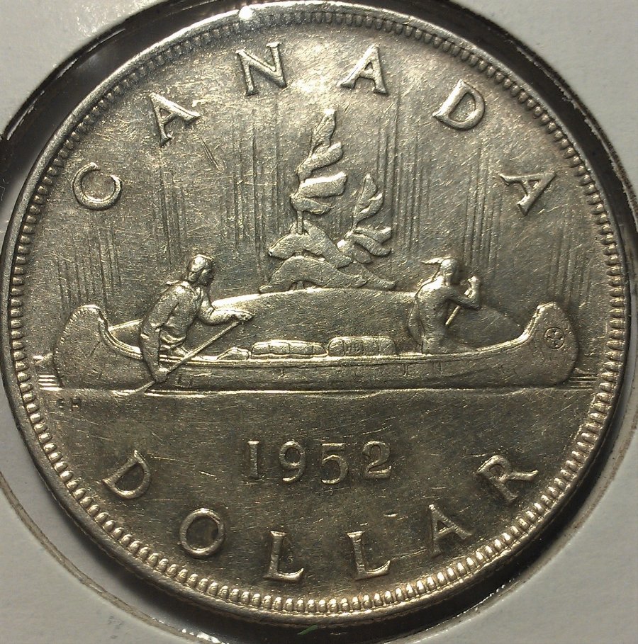 1952-George-VI-Silver-Dollar