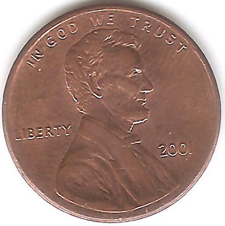 2001-Penny-No-Mint-Mark-Only-Has-B-Initial-On-It.