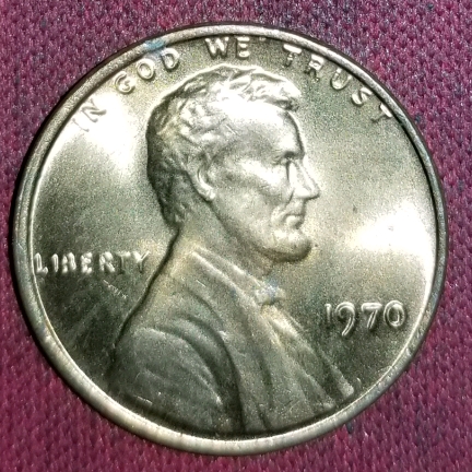 1970-Lincoln-Penny.-Letters-Look-Like-3-D-Could-Be-A-DDR.