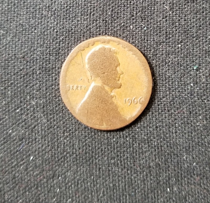 1966-Penny-With-2.8-G-.