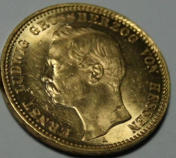 20-Mark-Hessen-Germany-1911