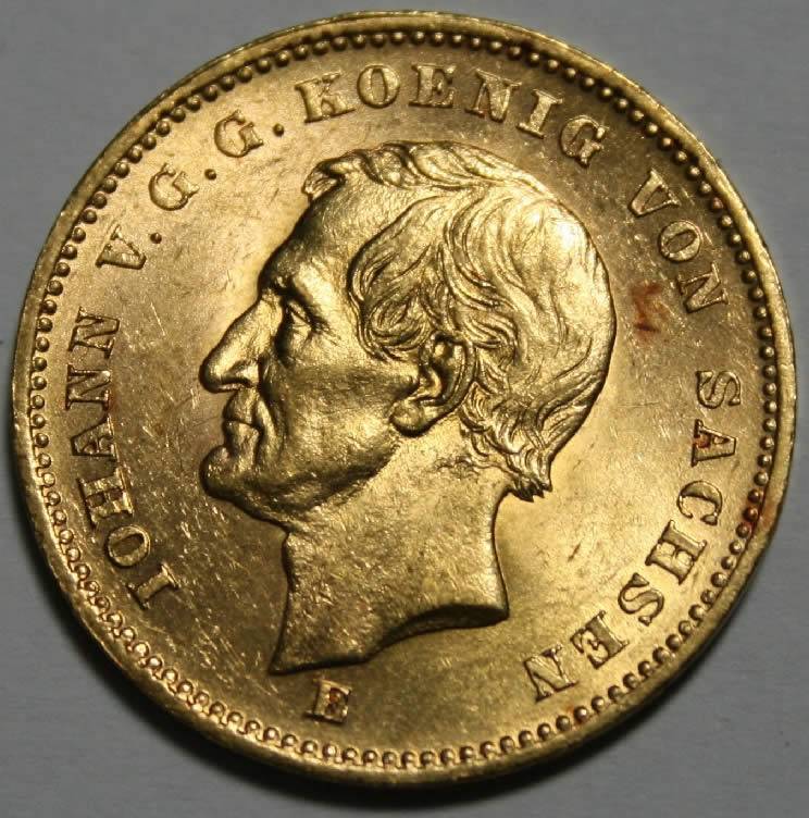 20-Mark-Saxony-Germany-1872