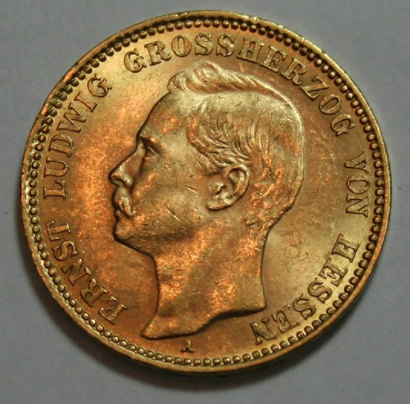 20-Mark-Hessen-Germany-1911