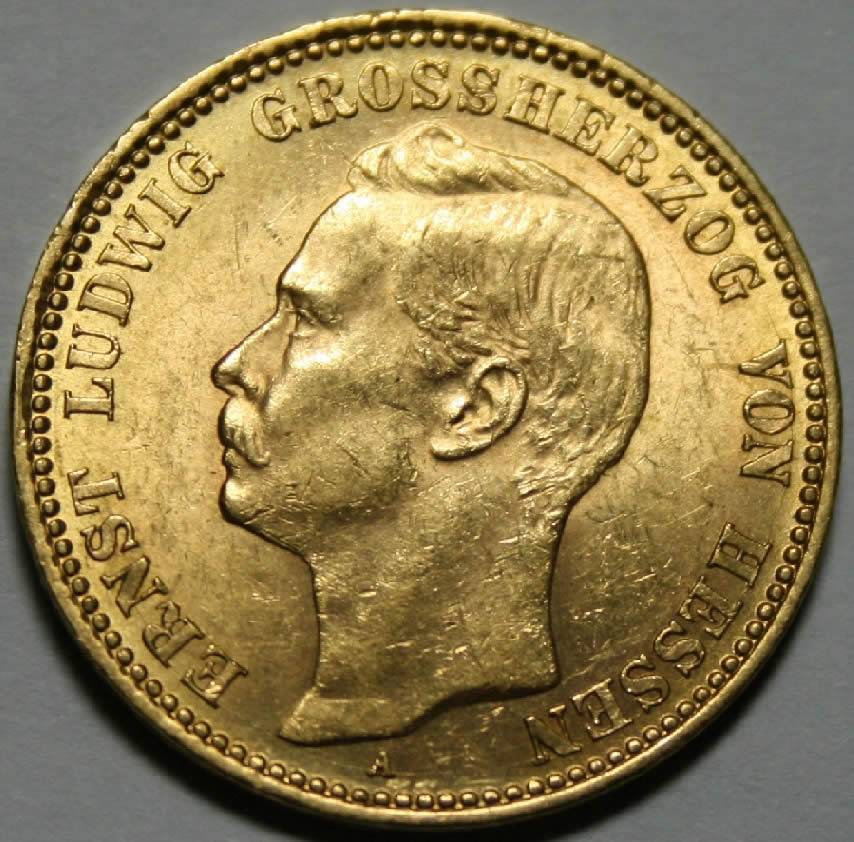 20-Mark-Hessen-Germany-1911