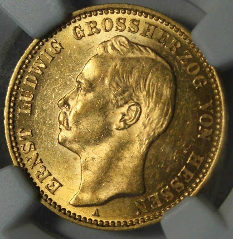 20-Mark-Hessen-Germany-1911
