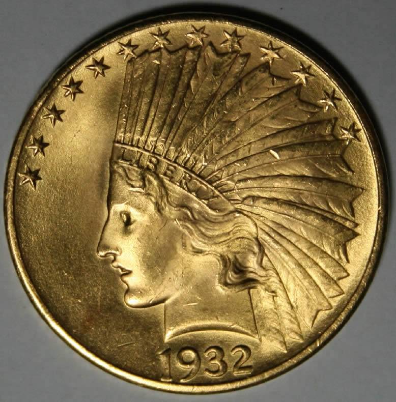 1932-10-Dollar-Gold-Indian-Head
