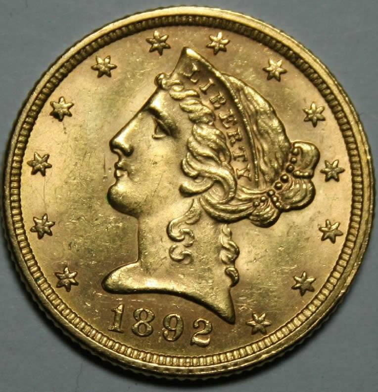 1892-5-Dollar-Gold-Lady-Liberty