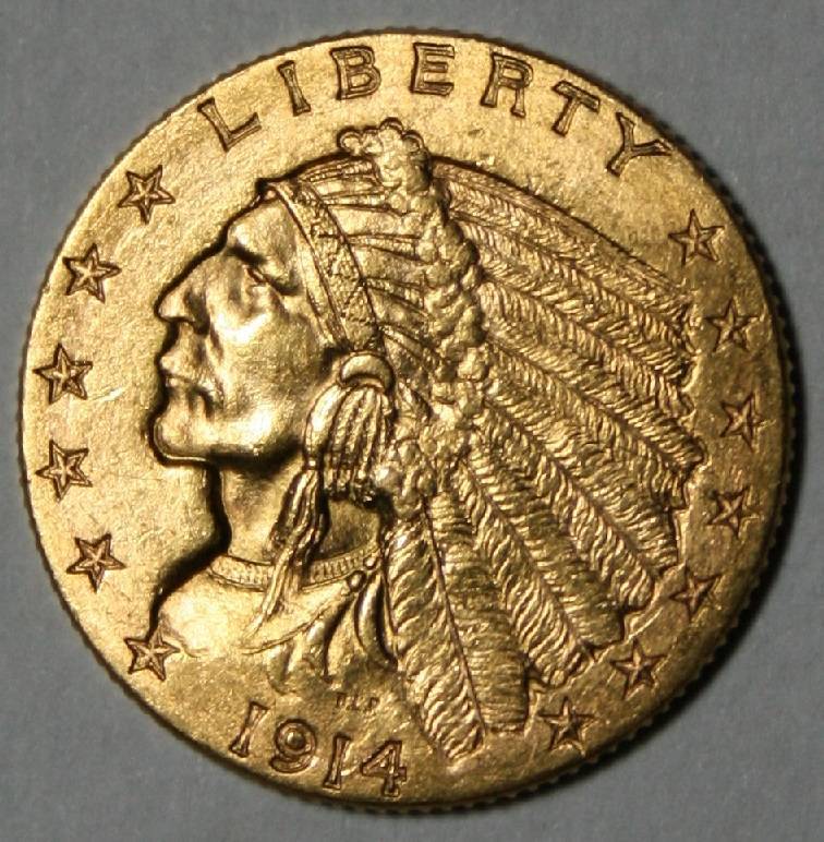 Your-Opinion:-2,5-Dollar-1914-D-Indian-Head