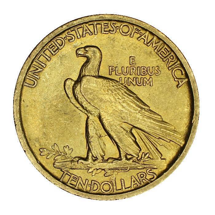 Your-Opinion:-10-Dollar-1908-Indian-Head-No-Motto