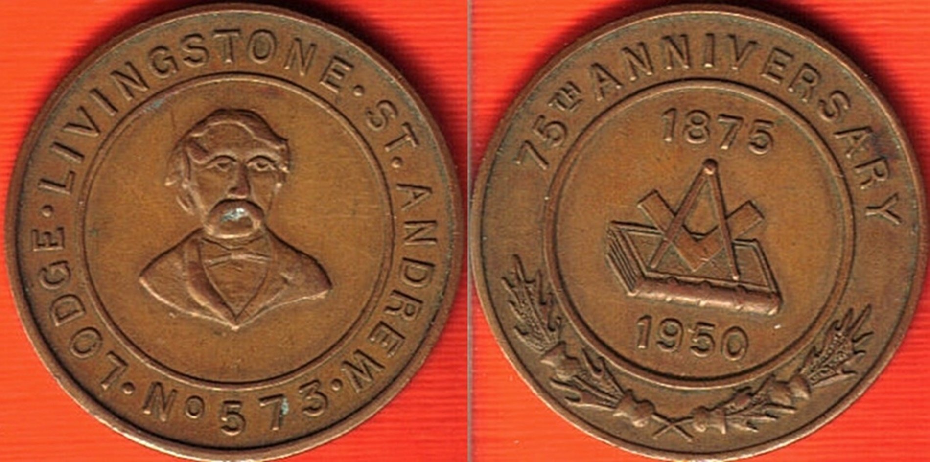Masonic-Tokens,-Coins-And-Counter-Stamped-Pennies