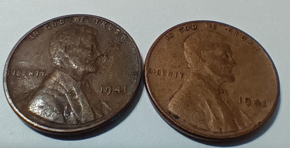 2--1941-No-Mint-Mark-Wheats