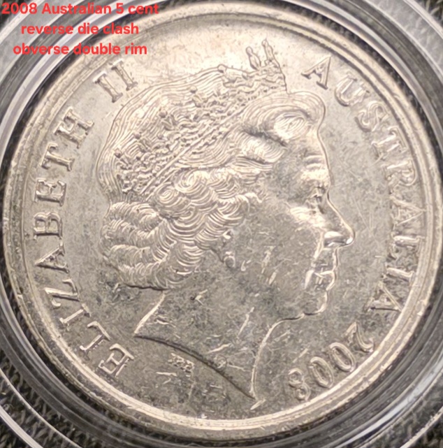 2008-Australian-5-Cent-Reverse-Die-Clash-Obverse-Double-Rim