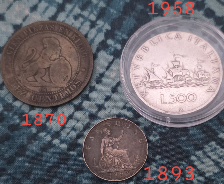 Some--World-Coins--Different--Years.
