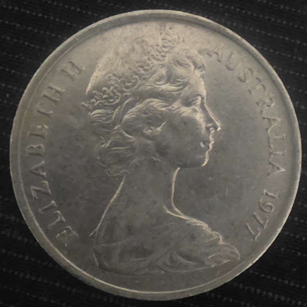 Australian-5-Cent-With-No-SD-,-No-Date--Possible-Annealing-Process-Error