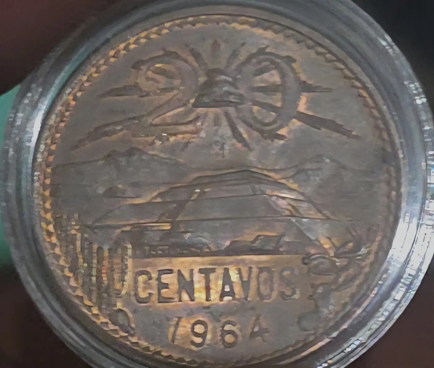 1964-Mexico-20-Centavos-Coin