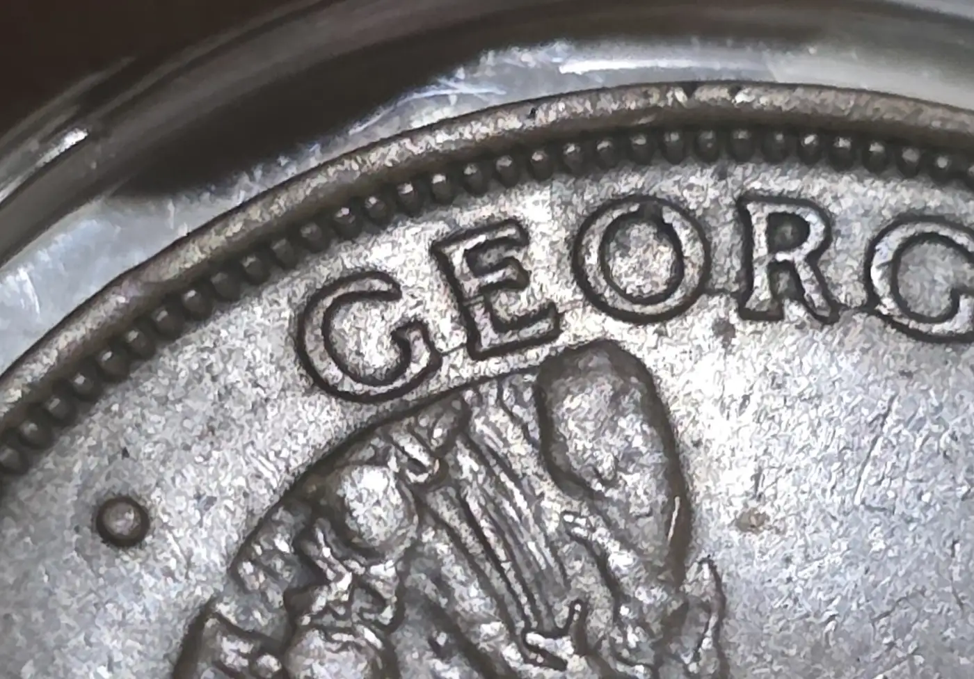 1923-Australian-Penny-With-Big-Die-Crack-Through-King-George's-Name