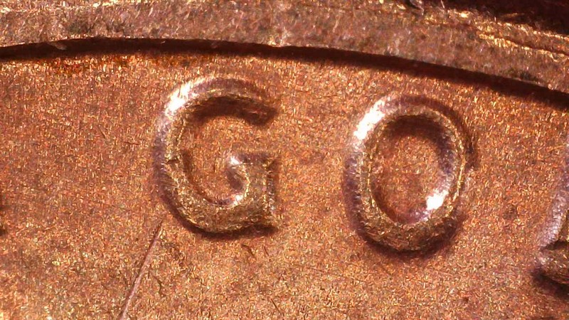 1985-P-Lincoln-Cent-With-A-Long-Die-Crack