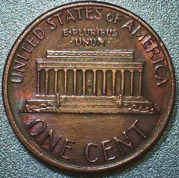 1986-P-Lincoln-Cent-With-Die-Chip-&-Die-Crack