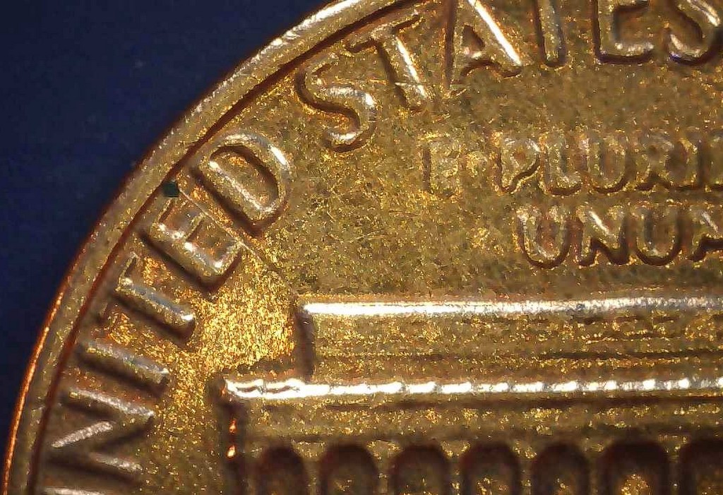 1982-P-Lincoln-Cent-W/Die-Cracks