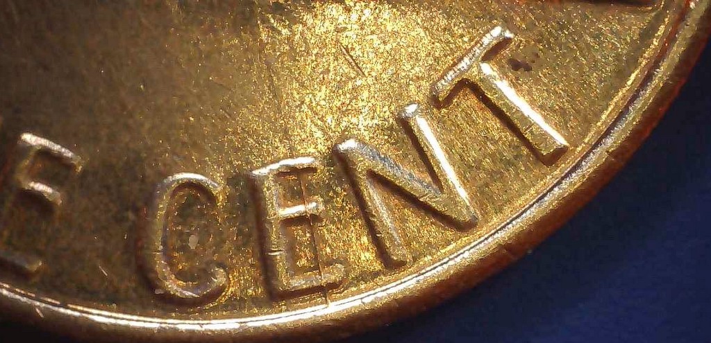 1982-P-Lincoln-Cent-W/Die-Cracks