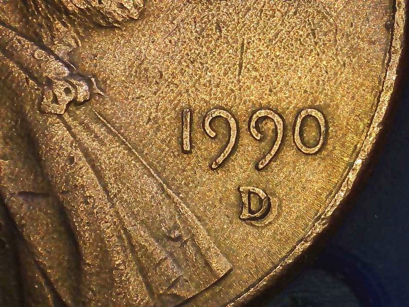 1990-D-Lincoln-Cent-With-A-RPM
