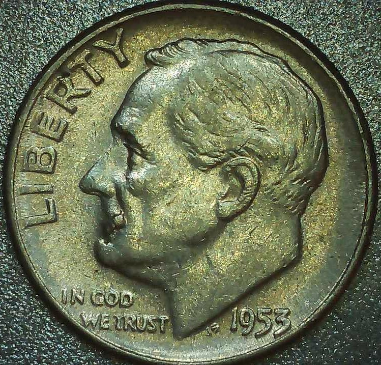 1953-Silver-Roosevelt-Dime