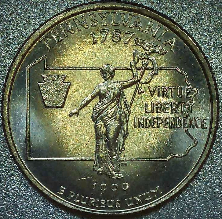 1999-Pennsylvania-State-Quarter