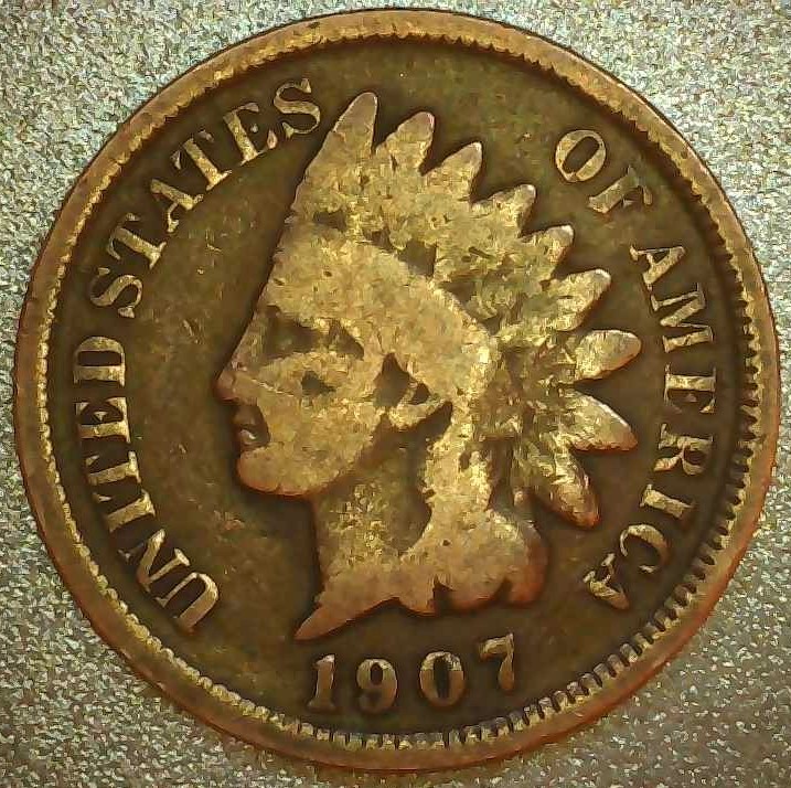 1907-Indian-Head-Cent-Found-In-A-Penny-Roll-From-A-Local-Bank