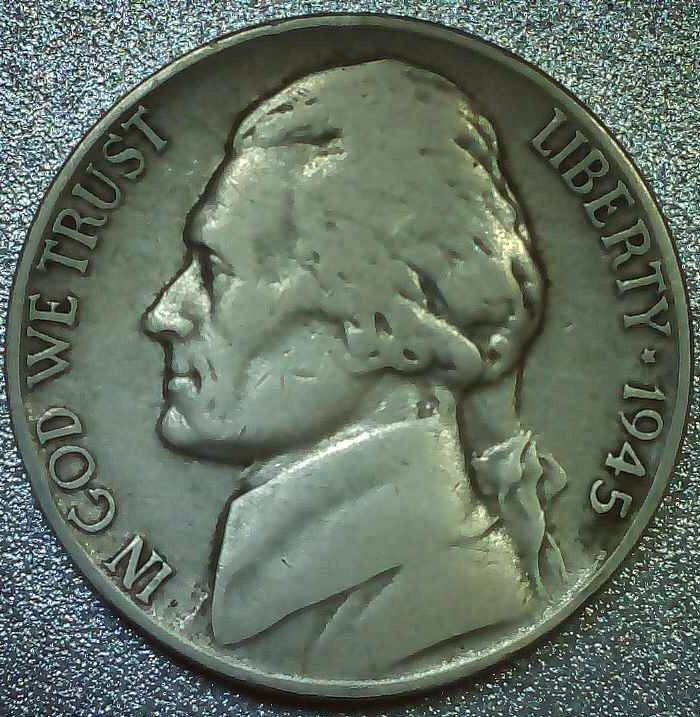 1945-P-Silver-War-Nickel