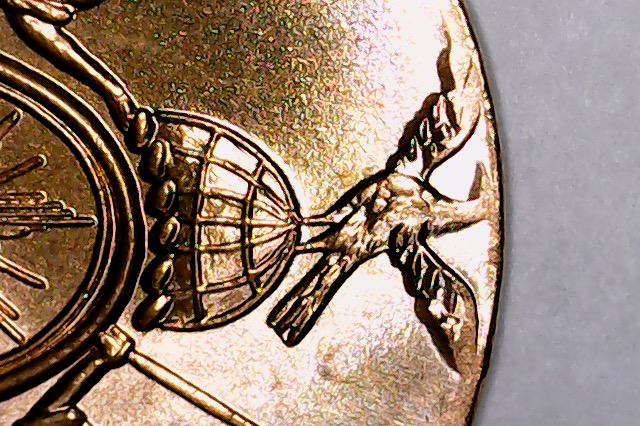 1787-N-York-Excelsior,-Eagle-Left,-Uniface-Strike,-Fantasy-Pattern.-Real?