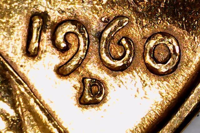 1960-D-Lincoln-Cent-Lamination-Error?-DDO-And/Or-DDR?