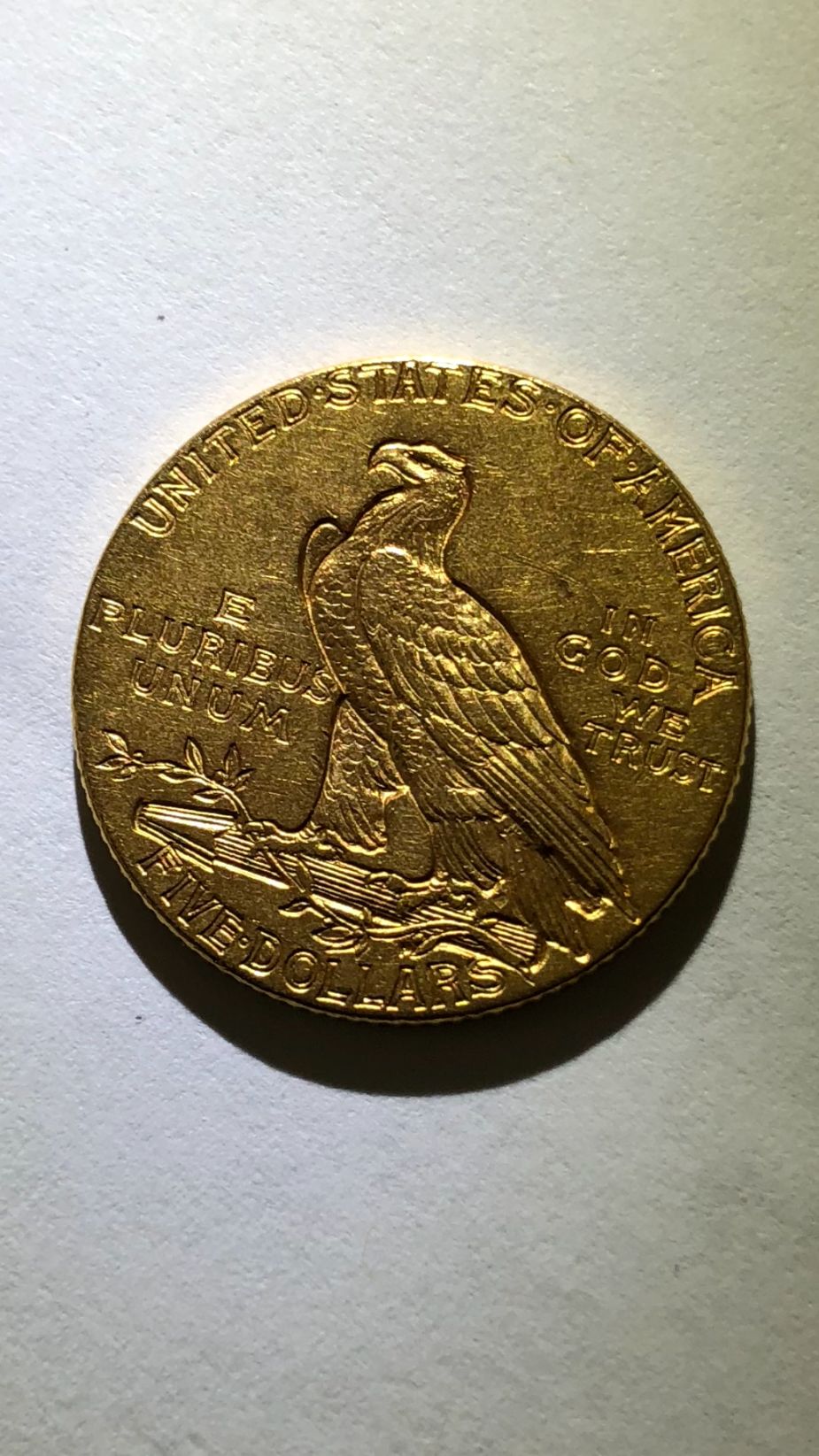 Newbie-1910-$5-Indian-Head-Purchased-On-Ebay-For-$380