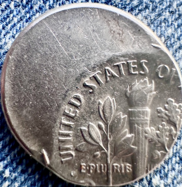 198?-Roosevelt-Dime--Off-Strike-