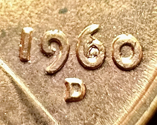 1960-D-Lincoln-Cent-BIE-Plus-Die-Chip