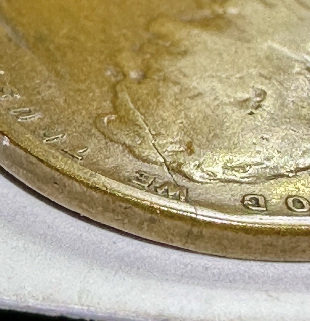 1918-S-Lincoln-Cent-Lamination,-Die-Crack,-Spike-Head-And-PMD?